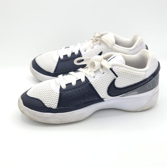 NIKE Ja Morant 1 Scratch 2.0 DX2294-102 GS White Black Size 6.5y - Picture 4 of 9